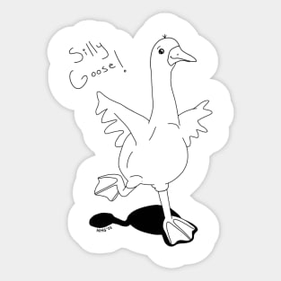 Silly Goose Sticker